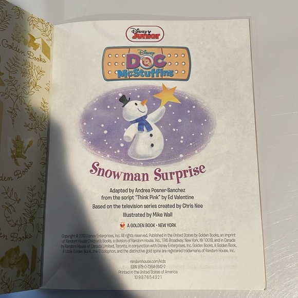 Little golden book lot Disney stories in like new condition - Picture 7 of 9